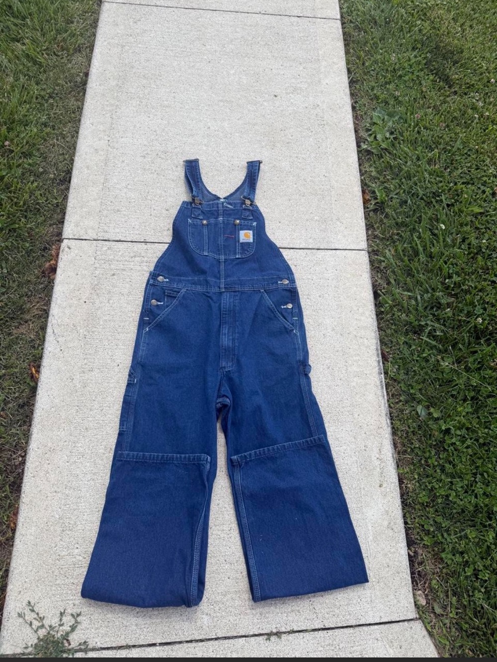 Carhartt Denim Overalls - Picture 1 of 4